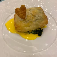 ヒラメのパイ包み
