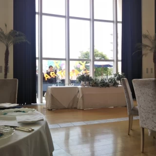 プールのある披露宴