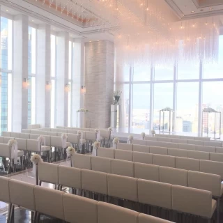 入ってすぐから見える景色です。