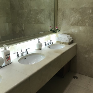 ホテル内のお手洗いはハンドタオル設置 嬉しいポイントです|538546さんのザ・ナハテラスの写真(822515)