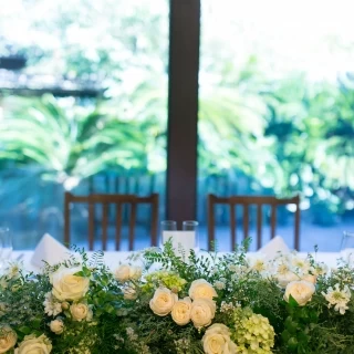 装花はアップグレードせずに標準的なものです。