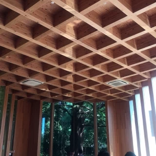 天井が高くて非日常的な雰囲気
