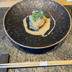 試食のお魚料理です。|538954さんのTHE GRAND GINZA（ザ グラン銀座）の写真(2020236)