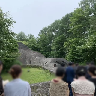 石の教会外観です。