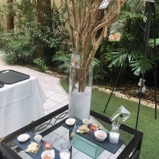 ウェルカムパーティの料理