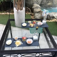 ウェルカムパーティの料理