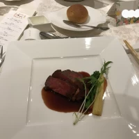 柔らかくロティした牛アントコール