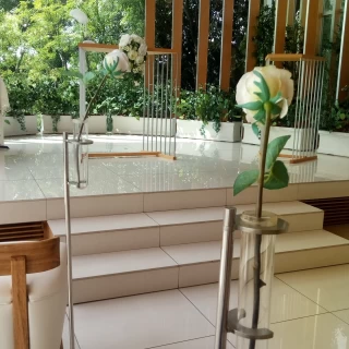 1輪の造花
