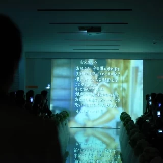 挙式でのムービー