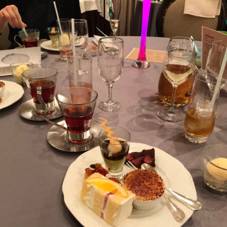 デザートビュッフェの料理