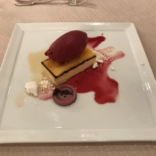 試食。デザートプレート