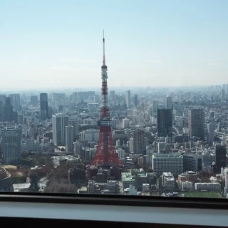 披露宴会場からの景色