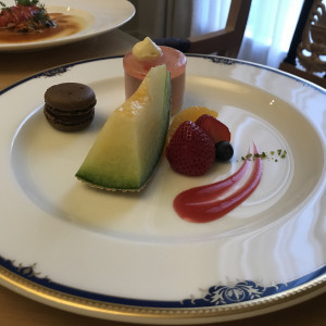 オリジナル料理のデザート|539473さんの呉阪急ホテルの写真(828457)