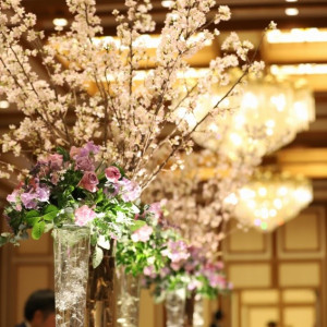 桜の装花|539477さんのホテルグランド東雲の写真(1074884)