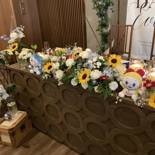 新郎新婦席