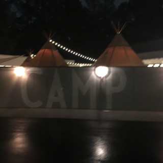 キャンプ会場入り口