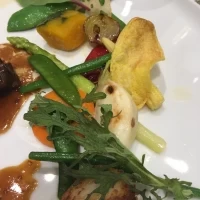 野菜は地元野菜を使用しているそうです。