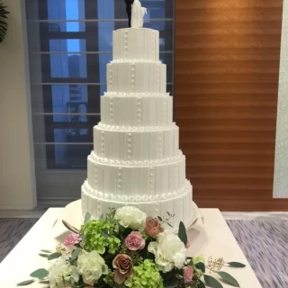 ウェディングケーキ
装花