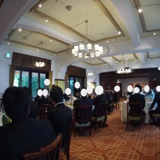 披露宴会場全体の雰囲気