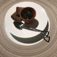 盛り付けがかわいいです。
見たことがありません！