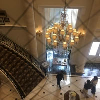 2階からロビーを見た風景