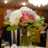会場花