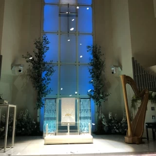 羽の演出。