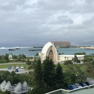 可愛い独立型のチャペルでした