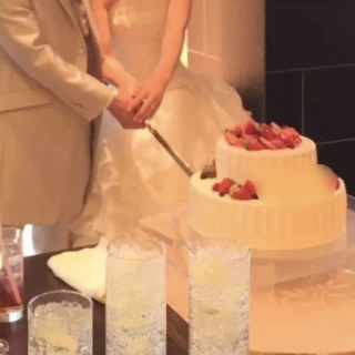 ケーキカット