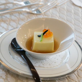 季節の胡麻豆腐