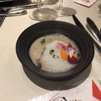 ポルチーニと茸のクリームスープ