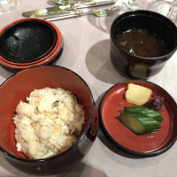 鯛飯 赤出汁 香の物