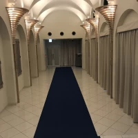 チャペルを出たところ