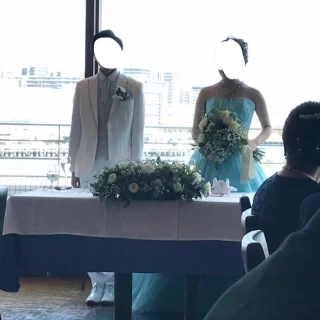 ゲストからみた高砂です。