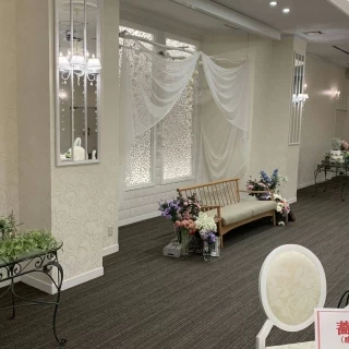 披露宴会場  新郎新婦席