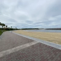 海が見えます