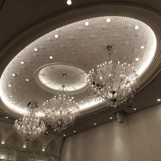シャンデリアが綺麗