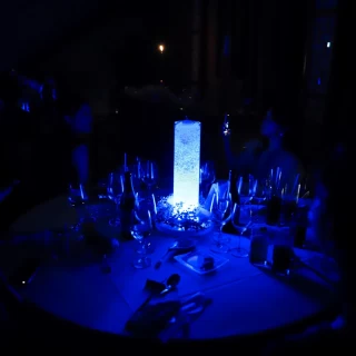 音楽に合わせてライト演出