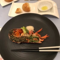 エビのメインのお料理