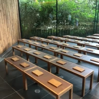 着物の人用に背もたれをなくしている状態