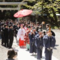 神殿までの参進