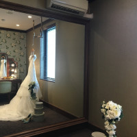 花嫁が着替える部屋
