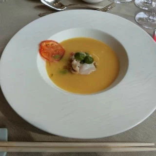 マンゴーのガスパチョ