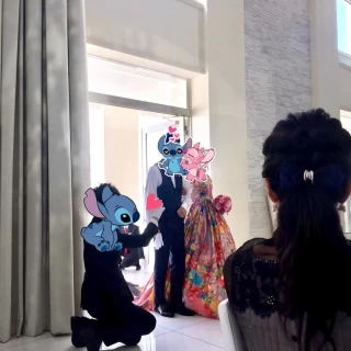 テラスからの登場で、みんな驚いてました（笑）