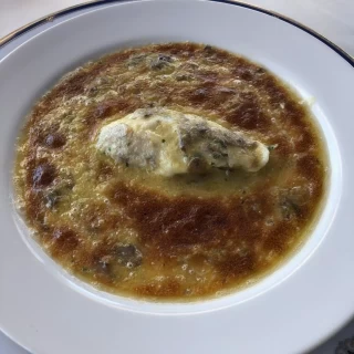 伝統の舌平目のボンヌファム