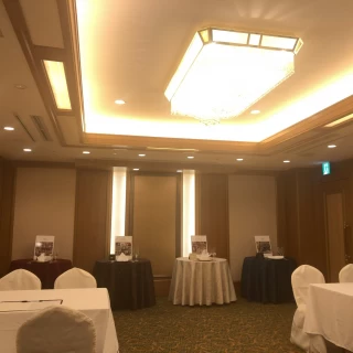 控え室です