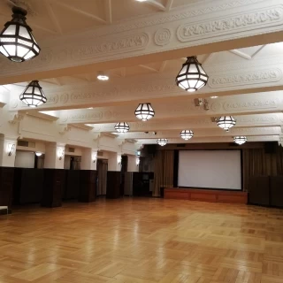 広々とした会場