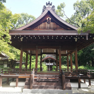 この手前で左右に分かれて参進していきます|541407さんの梨木神社の写真(842258)