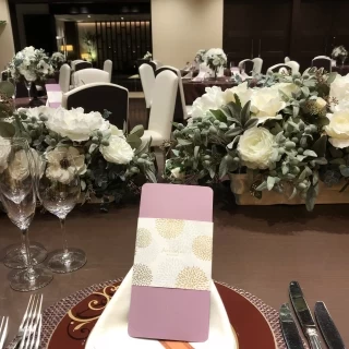 新郎新婦席