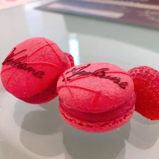 ウェルカムスイーツでマカロンを出していただきました
